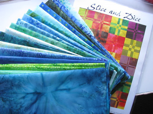 WIP Slice and Dice Quilt