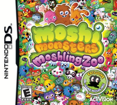 イギリスの子供向け仮想空間 Moshi Monsters Ds用ソフトに移植 Vsmedia