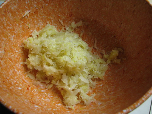 sauerkraut and garlic in