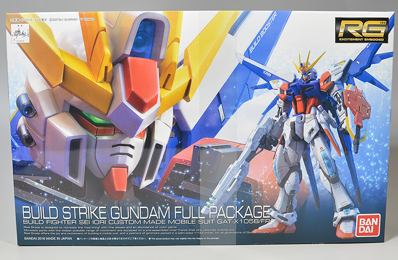 Rgビルドストライクガンダムフルパッケージのレビューです