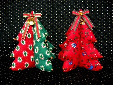 クリスマス手作り小物 ツリー オーナメント 月の滴