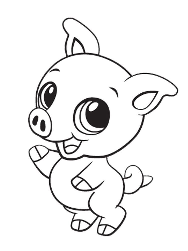 Coloring Pages Cute Baby Animals - Coloring Home