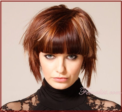 Model Rambut Bob dengan Layer 2