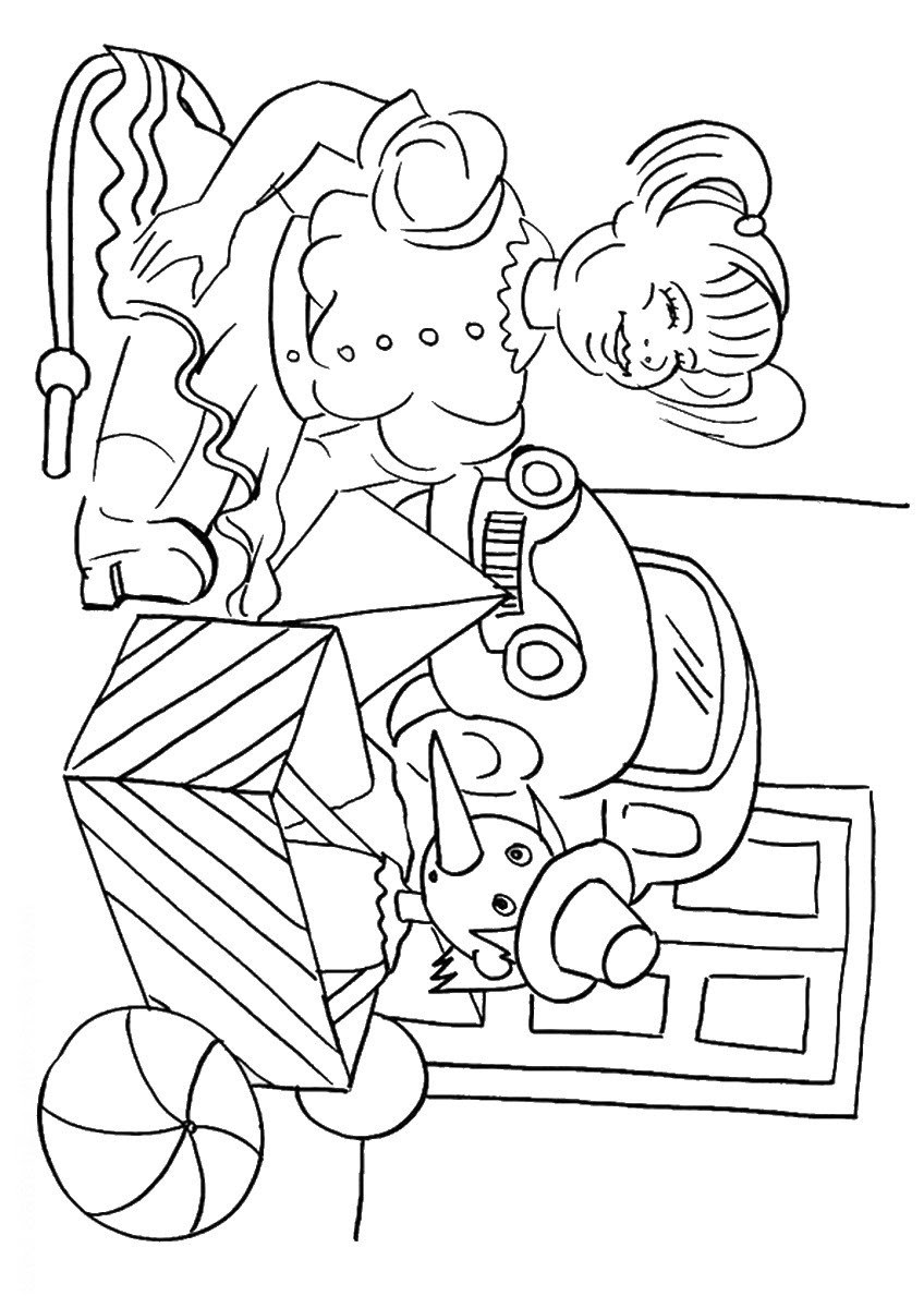 Toys Coloring Pages