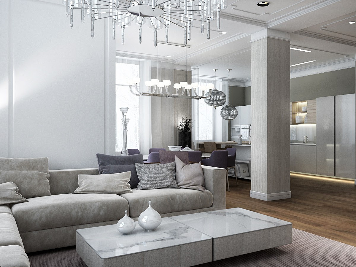 Ukrainian Design Team Creates Interiors of Luxurious Comfort