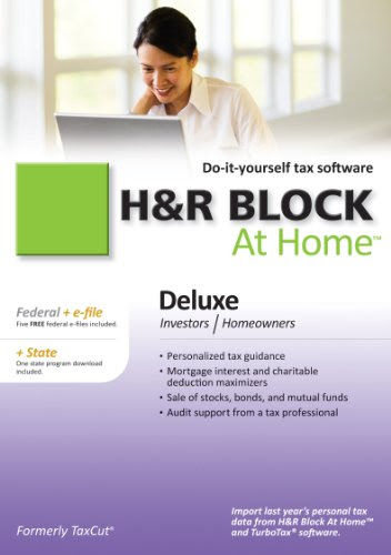 H&R Block At Home Deluxe Federal + State 2010 for Mac [Download] [OLD VERSION]