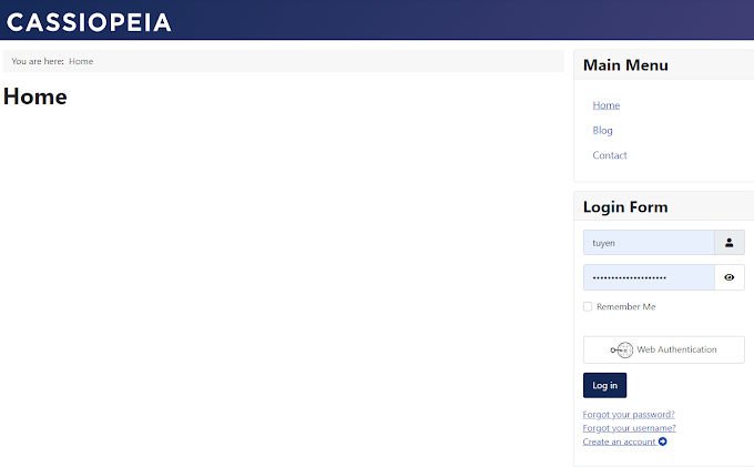 How to Use the Menu with Cassiopeia in Joomla 4