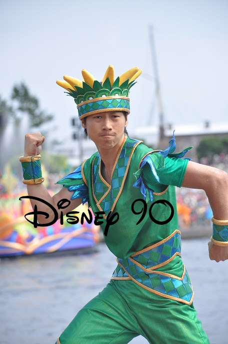 ミニーのトロピカルスプラッシュ ダンサー Disney 90