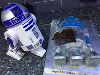 Lakeland R2D2 cake
