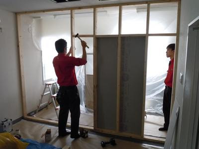 リフォーム 間仕切り壁作り依頼 便利屋ベンリー札幌ｄｉｙ 店舗日記 公式サイト 北海道札幌市西区琴似にあるベンリー札幌琴似店