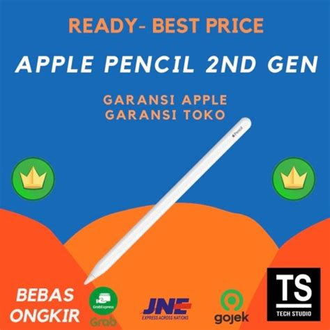 jual apple pencil  generation  apple pencil