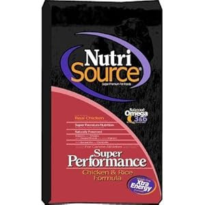 Tuffy's Pet Food 131529 Nutrisource Super Performance Dry Food for Dogs