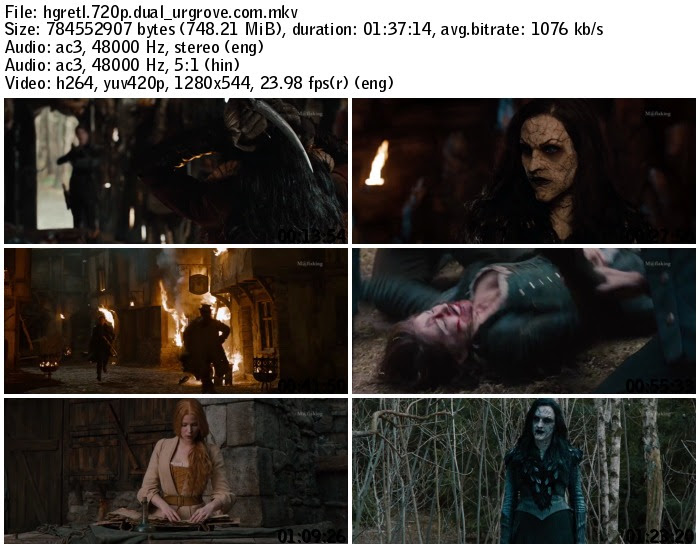 oGzwcYr Hansel & Gretel: Witch Hunters (2013) Hindi Dubbed Dual BRRip 750MB