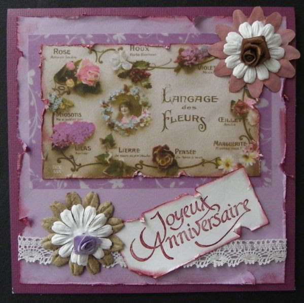 Cartes Anniversaire Femme Scrap Ce