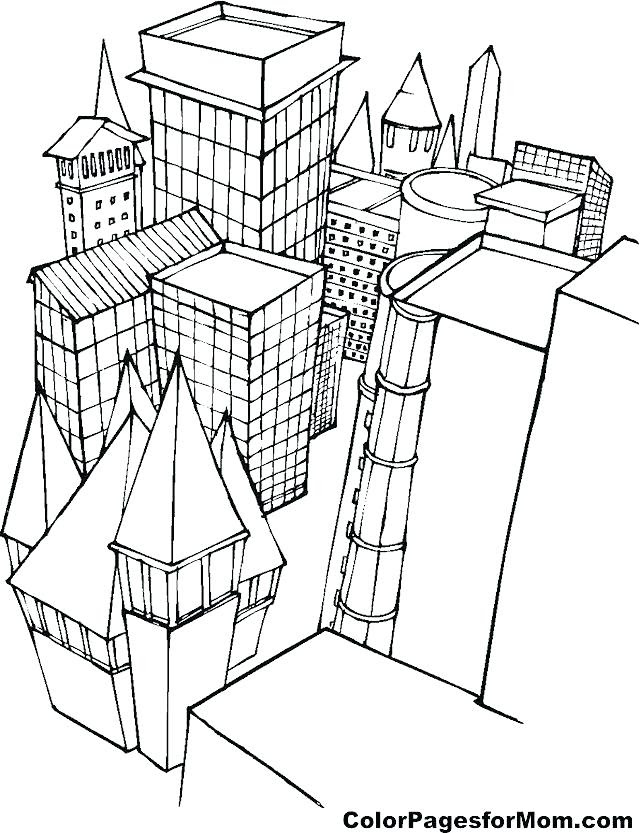 Download New York City Skyline Coloring Pages at GetColorings.com | Free printable colorings pages to ...