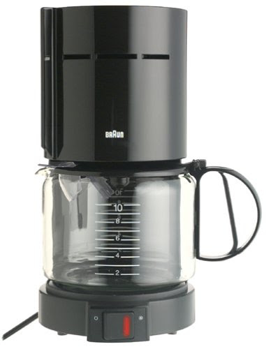 Braun KF400-BLK Aromaster 10-Cup Coffeemaker, Black