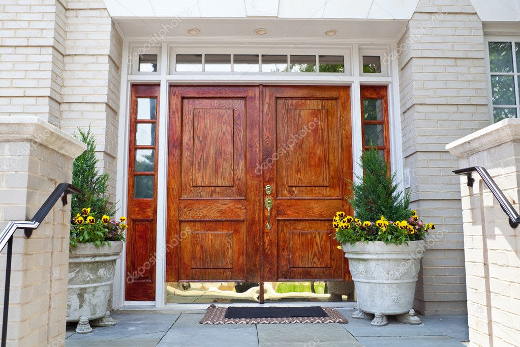 XXXL Wooden Double Door Grand Entrance to a Home  Stock Image 1023 x 682 · 317 kB · jpeg