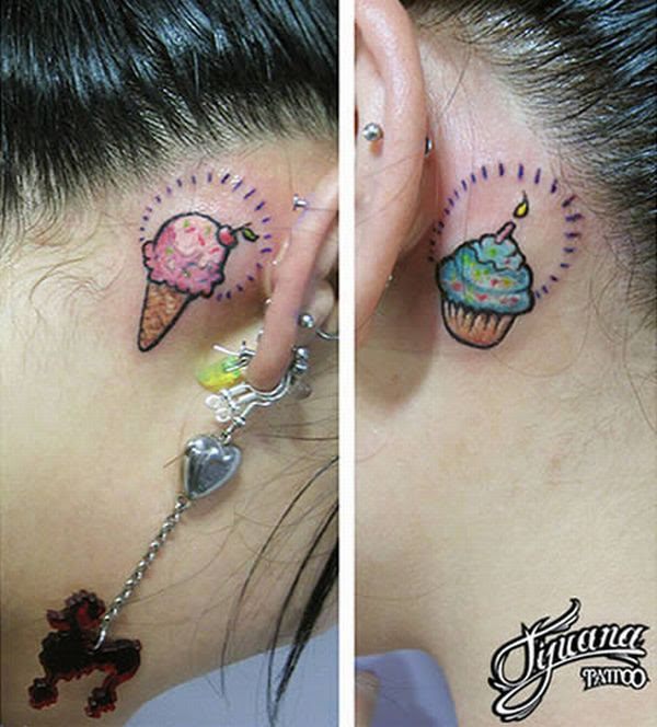 The Craziest Ear Tattoos (13 pics)