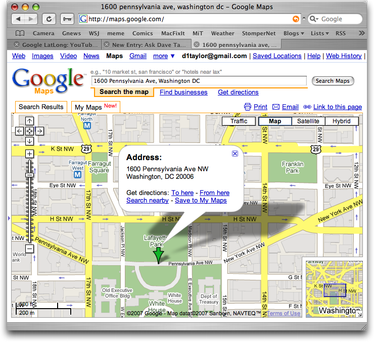 google maps embed
