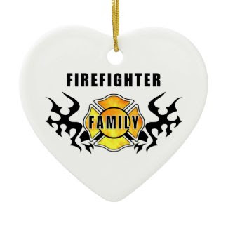 Firefighter Family ornament