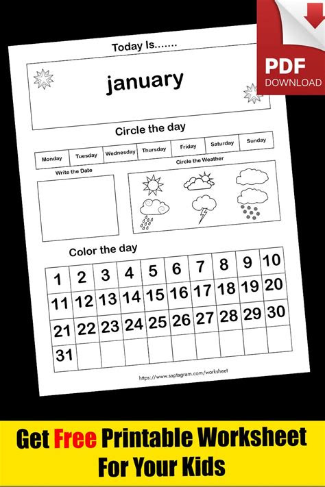 While having a calendar on their computer or smartphone is enough for some people to stay organized, many people and households prefer to have physical, printed calendars available, too. 12 printable preschool calendar worksheet pages calendar worksheets