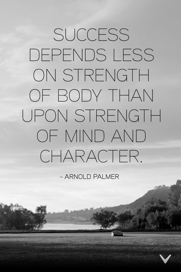 Words Of Wisdom Success Golf Quote Golf Quotes We Love Pinterest