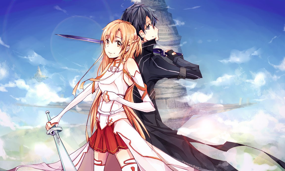 Sword Art Online Images Kirito And Asuna Hd Wallpaper And Background