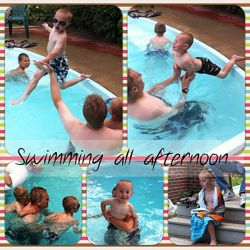 4th of joolie swimming