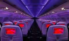 Virgin America Mood Lighting by Binder.donedat