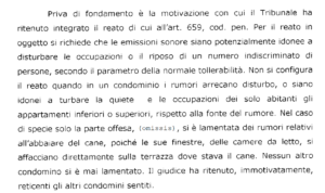 disturbo – Avvocato MASSIMO GINESI