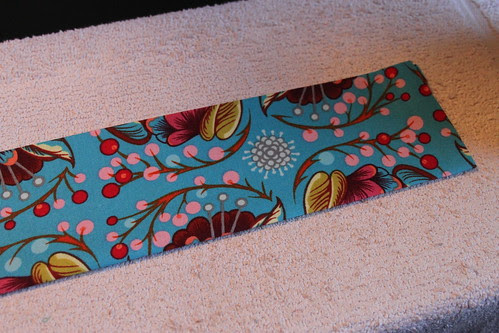 fold over and iron