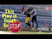 Most Wanted Madden 18 Tips and Tricks This Play is Tough to STOP Bunch Weak Pa Post Money Passing Play, viral!