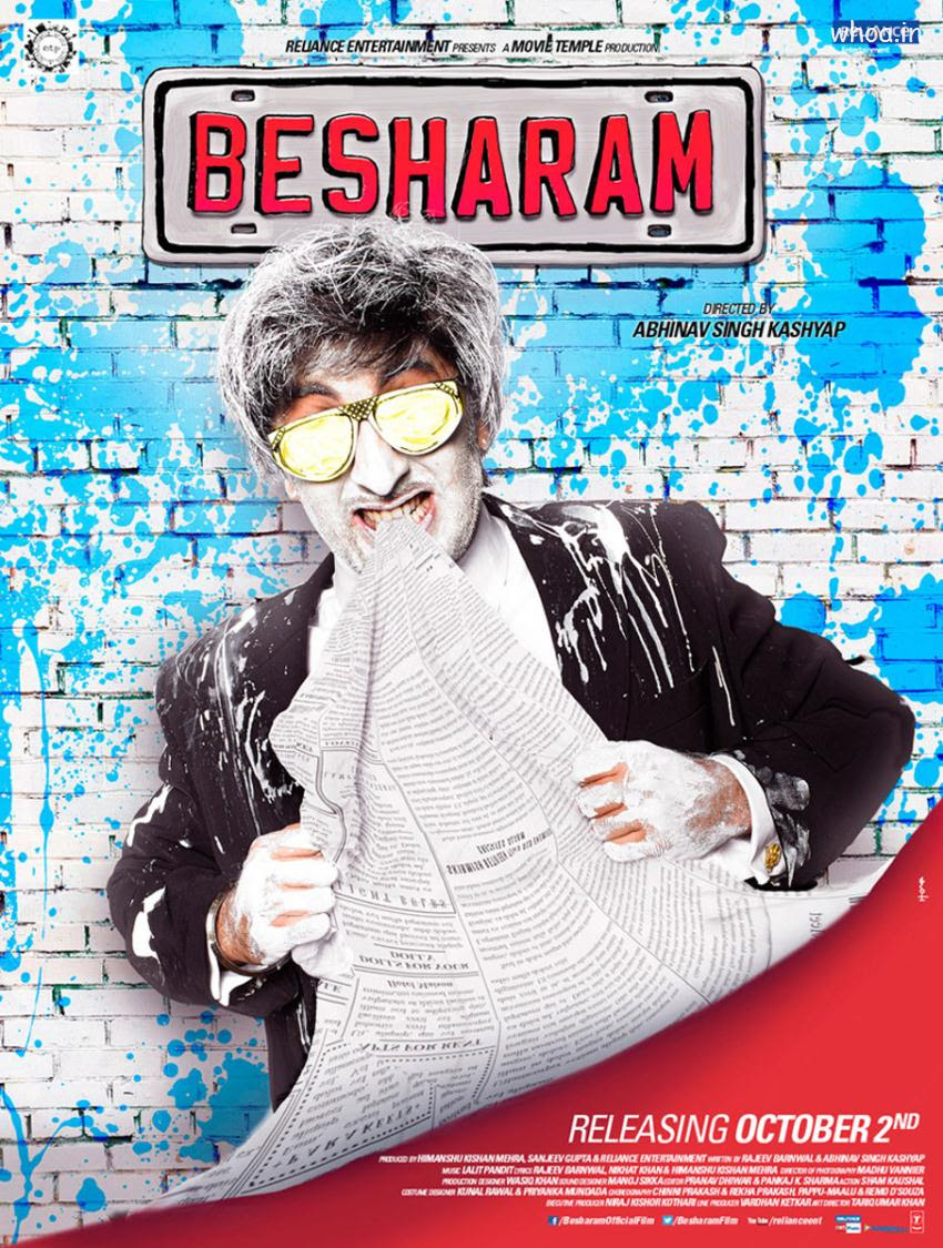 Besharam Movie Hd Movie Poster