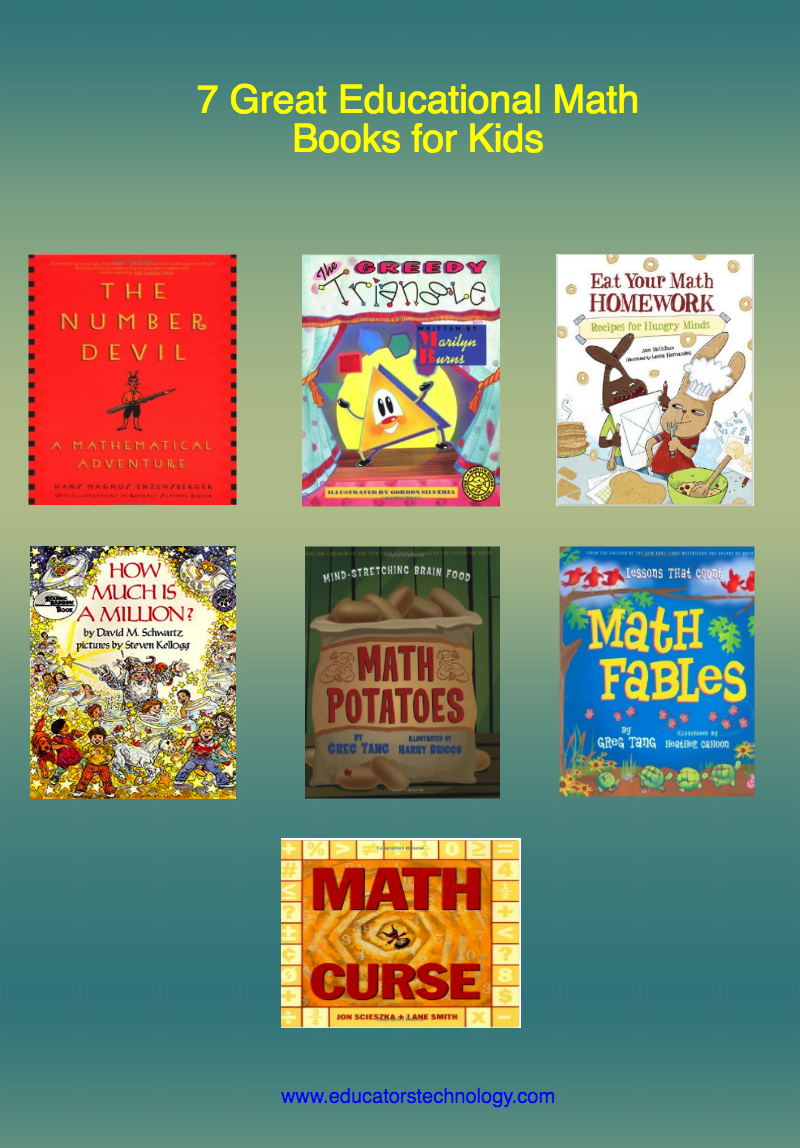  Math learning tin hold out in addition to hence much fun peculiarly when it is contextualized inwards circumstances th Human Tech - seven Great Educational Math Books for Kids