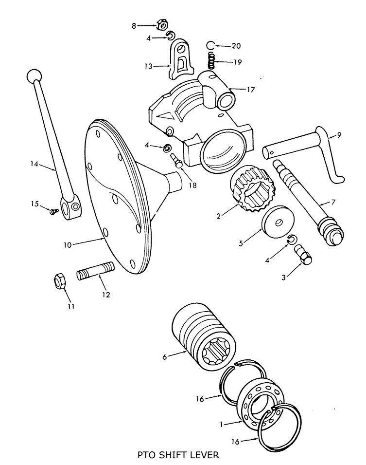 Ford 9n Parts Diagram - Ford N N N Pto Shift Lever Fork Related Description Ford N Engine Parts Diagram - Ford 9n Parts Diagram