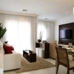 Apartamentos decorados pequenos sala