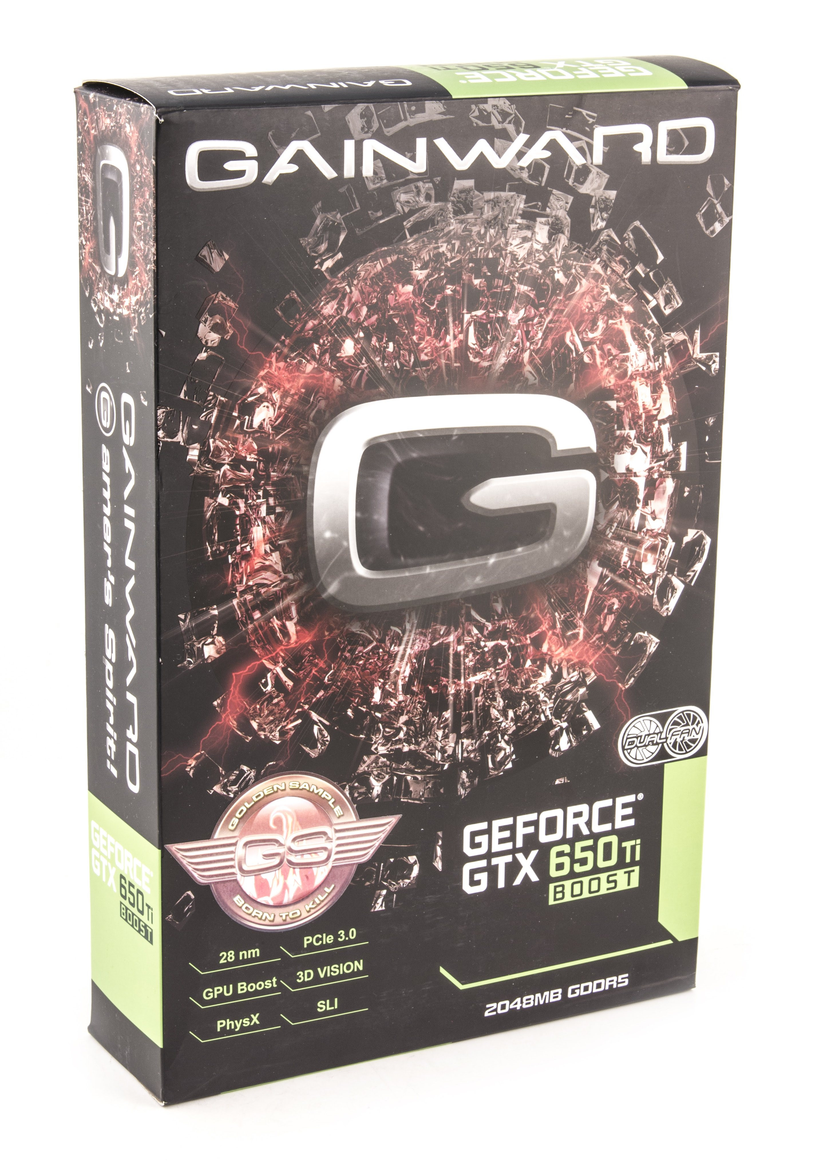 Gainward Geforce Gtx 650 Ti Boost 2gb Golden Sample Graphics Card