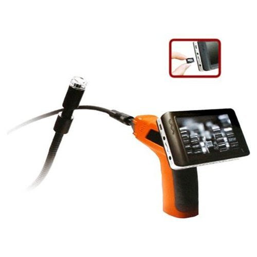 Wireless Recordable Borescope Endoscope Inspection Camera Kit with 3.5" LCD Video Monitor On Sale