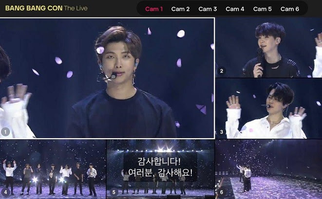 BTS' Online Concert Intimate Viewing Experience for a