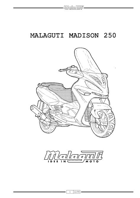 PDF Malaguti Madison 250 Factory Service Repair Manual