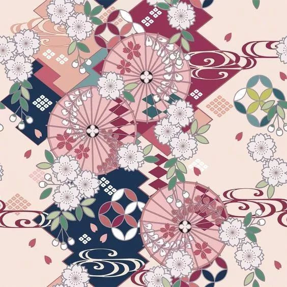 和服花纹素材红图片大全 和服花纹素材红图片在线观看 梨子网