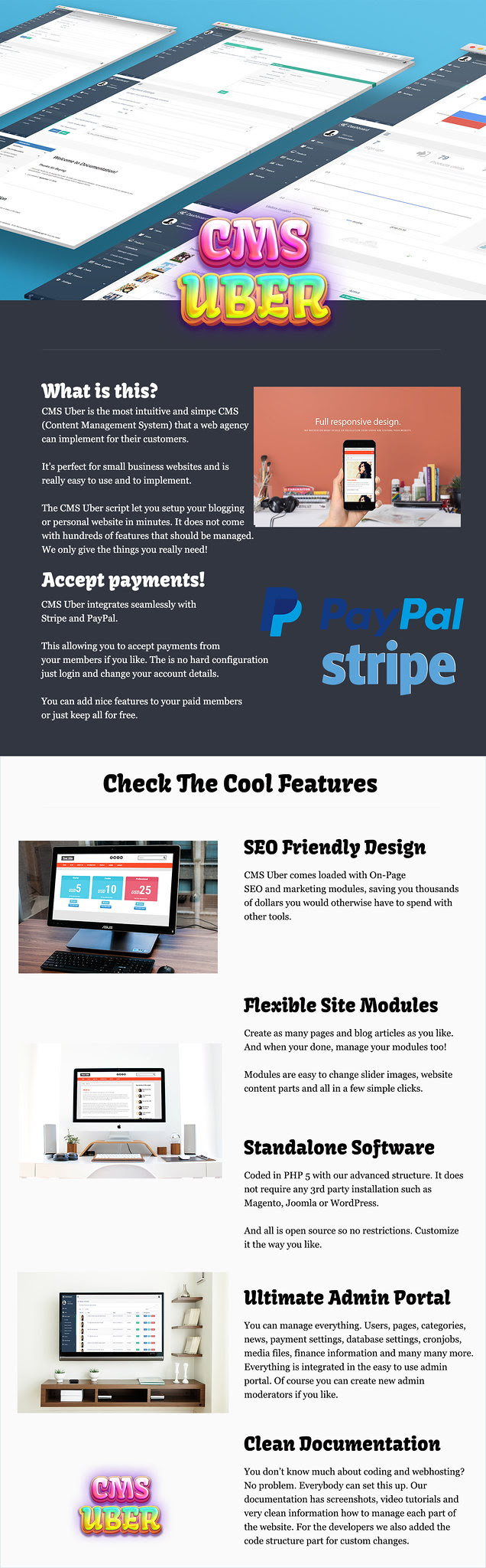 CMS Uber Content Management System (Project Management Tools)