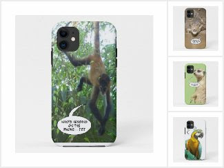 Comic Animal Phone Case Collection