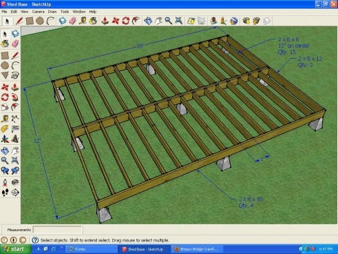 Foundation For 12 X 16 Shed - Building &amp; Construction ...