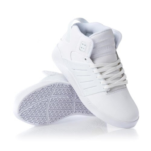 Best Review of Supra Skytop III Trainers - White Gunny Tuf