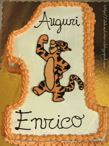 Torta Tigro (1° compleanno Enrico)