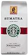 Starbucks Sumatra Coffee, Whole Bean, 12-Ounce Bags (Pack of 3)