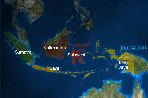 Image result for sulawesi equator
