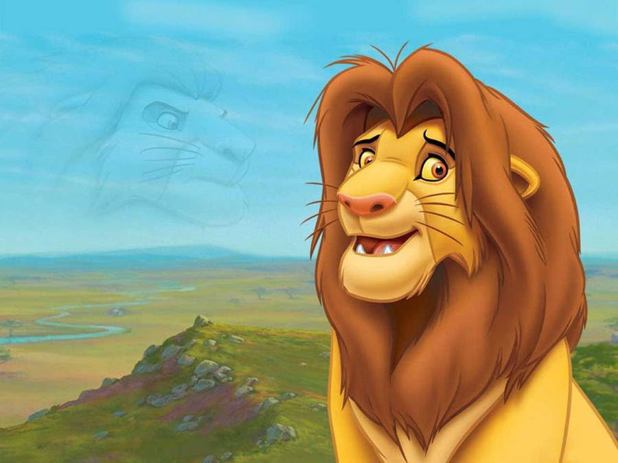 Free Adorable Cartoon Lion Clip Art