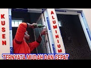MUDAH DAN SIMPLE MEMBUAT PINTU ALUMINIUM KAMAR MANDI, Video paling baru!